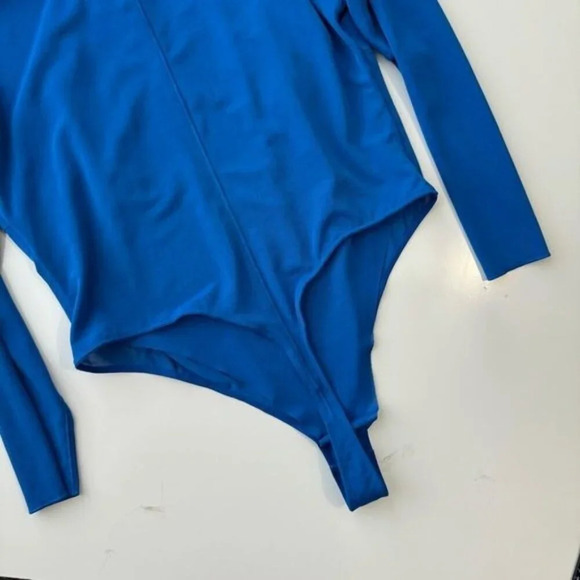 YITTY Electric Blue Long Sleeve Bodysuit - Picture 10 of 12